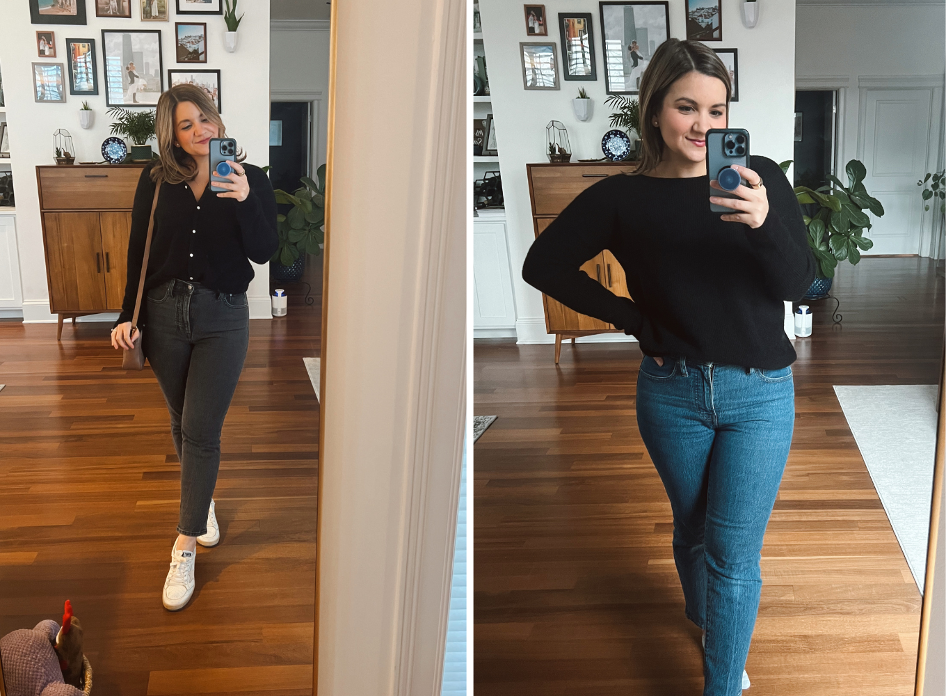 sezane sizing review, sezane gaspard cardigan
